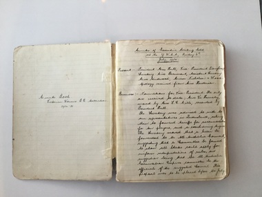 Minute Book, 01/07/1934