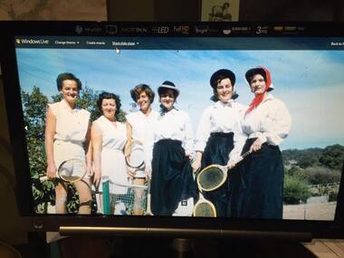 Photographs, Tennis Ladies