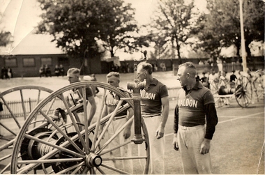 Photograph, Maldon Fire Brigade Running Team C1950, C1950