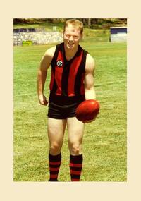 Photograph, Maldon Footballer C1985, C1985