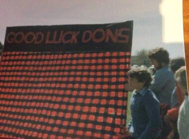 Photograph, Good Luck Dons