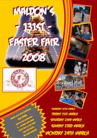 Document, Maldon Easter Fair Program 2008