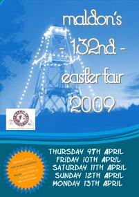 Document, Maldon Easter Fair Program 2009