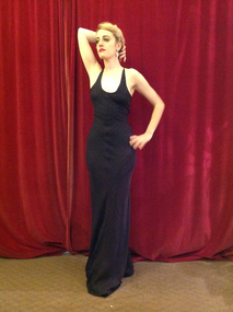 Clothing - House of Merivale 1970s dress, Lace up maxi dress by the House of Merivale 1970s, Mid 1970s