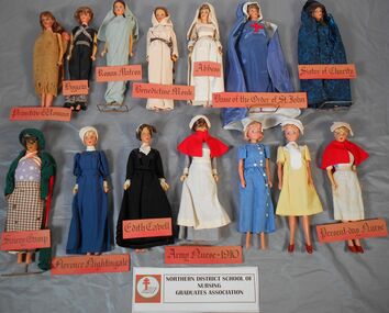 Education kit - Miniature Doll Collection - Nursing through the Ages