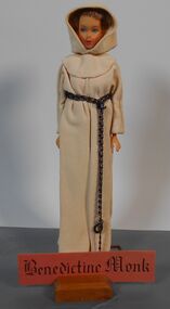 Education kit - Benedictine Monk - Miniature Doll, Nursing Though the Ages