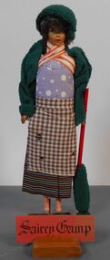 Education kit - Sairey Gamp Miniature Doll - Nursing through the Ages