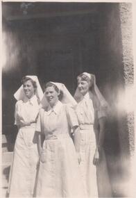 Photograph - Three tutor nurses