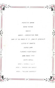 Education kit - Miniature Doll Information Booklet, Nursing Through the Ages