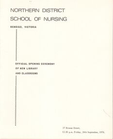 Booklet - Program - Official Opening Ceremony