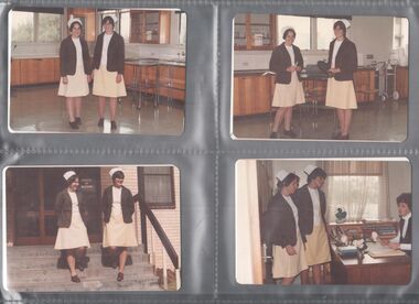 Photograph - Models wearing new uniform