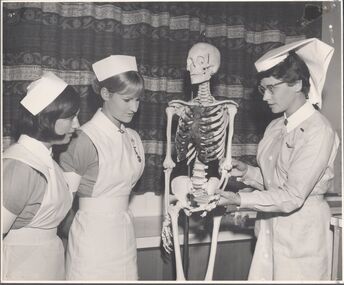 Photograph - School 70 - Tutor and Nurses in Practical Room