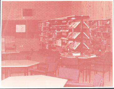 Photograph - Interior of Library  - Lister House