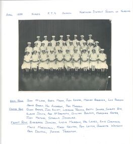 Photograph - April 1958 PTS School - Group and Individual Photos