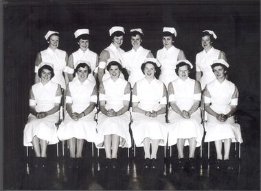 Photograph - Preliminary training School 24B -photo of twelve nurses in uniform