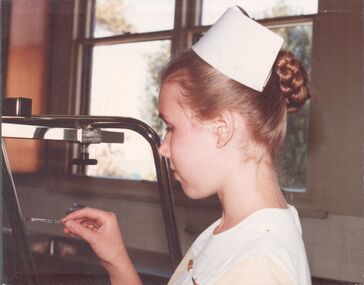 Photograph - NDSN PTS 97 1981 Nurse with thermometer