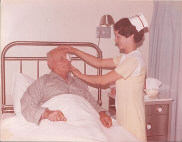Photograph - Nurse Training - Eye Patch