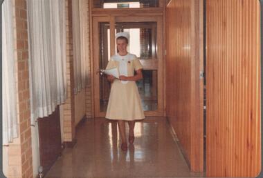 Photograph - Model in new Nurses Uniform