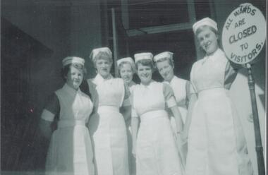 Photograph - Six Third Year Nurses