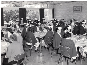 Photograph - Schools 47 and 48 in Dining room, 1963