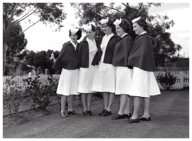 Photograph - School 58 Nurses in the Garden, 1963