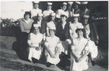 Photograph - Photo of first year nurses