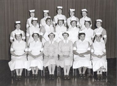 Photograph - Photo of first year nurses