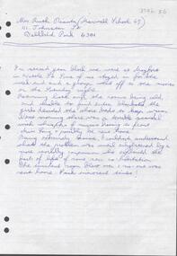 Document - NDSN correspondence email from Leone Martin PTS School 67