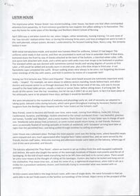 Document - Two pages of memories of Jan Wood (nee McKay), NDSN School 22