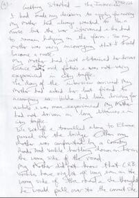 Document - Memories of Rosemary Baker School 59, 1963-66