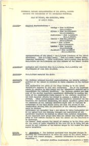 Document - Notes of Conference 4th September 1953 NDSN and Health Professionals, 1953