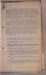 Document - 1949 Document addressing the shortfalls of nursing training in Australia