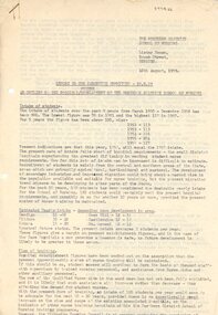 Document - Report to the Executive Committee, 1959