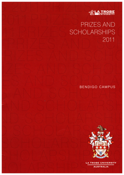 Northern District School of Nursing Graduates Association - Latrobe University Annual Presentation Prizes and Scholarships 2011 21 page A4 booklet Front Cover