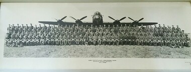 Photograph: Panoramic: Squadron, 635 Pathfinder Squadron RAF