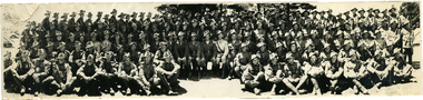 Photograph: Ponoramic: Regimental, Australian Infantry Regiment C 1930