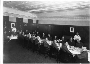 Work on paper - Photograph:, Dinner Officers Mess