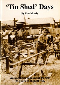 Book:, " Tin Shed " Days by Ron Moody