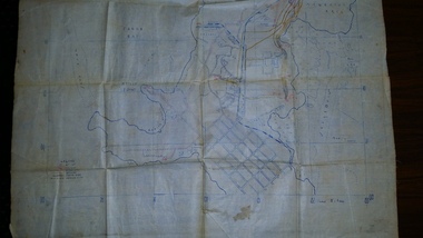 Map:, Bty Signal Layout (Darwin only Id features "Fanny Bay") Unit Unknown, Early 1940