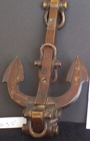 Anchor:, Ships Brass Anchor (model)