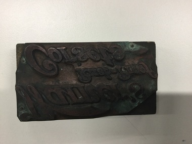 Print block, Unknown