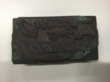 Print Block, Unknown