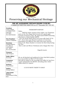 Newsletter, December 2013