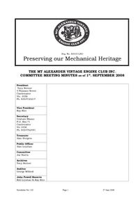 Newsletter, June 2008