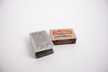 Memorabilia - Matchbox holder, Unknown