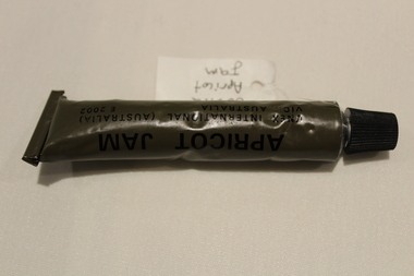 Equipment - Tube of Apricot Jam, UNEX International (Australia), Possibly 2002