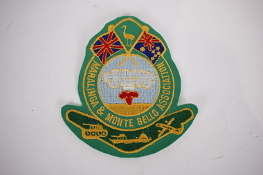 Ceremonial object - Patch, cloth, embroided