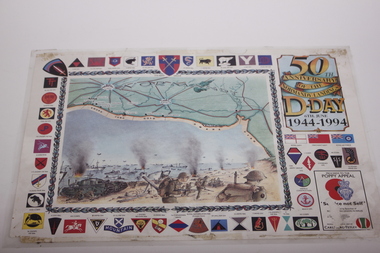 Poster, 50th Anniversary of the Normandy Landings D-Day 6th June 1944-1994, 1994