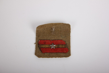 Badge - Collar Rank Insignia (Corporal). Imperial Japanese Army 1938-1945, Unknown