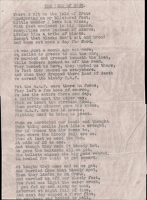 Poem, The Isle of Doom, WWII era